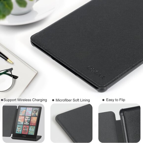 Case for Kindle Paperwhite 7" & Kindle Colorsoft Signature Edition 7" Black NEW - Picture 5 of 7